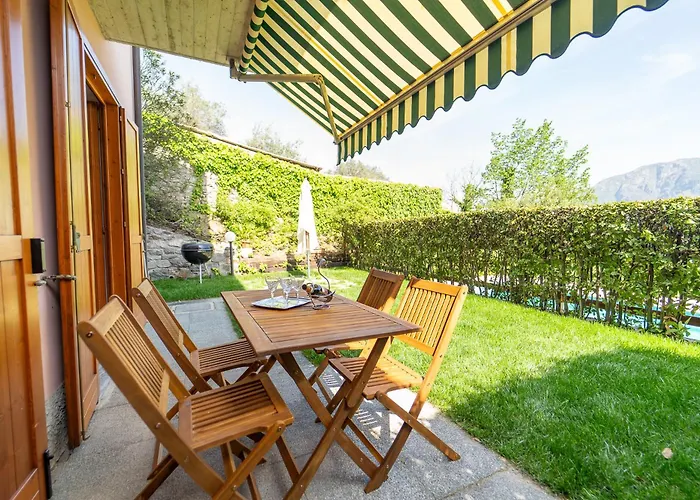 Casa Con Parcheggio, Piscina Giardino, Barbecue Sala Comacina